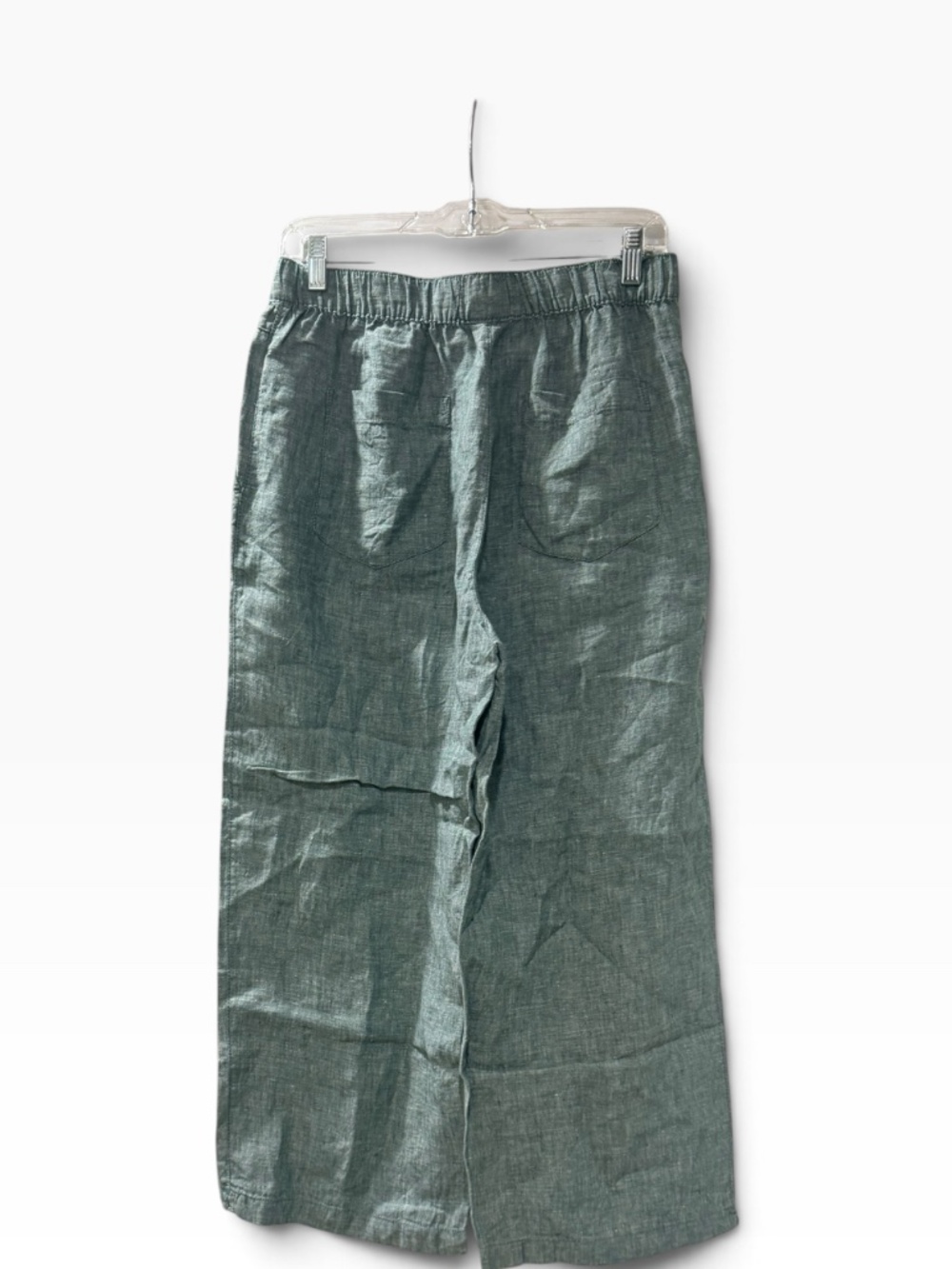 Cynthia Rowley Linen Pants in Sage Green Size M Medium